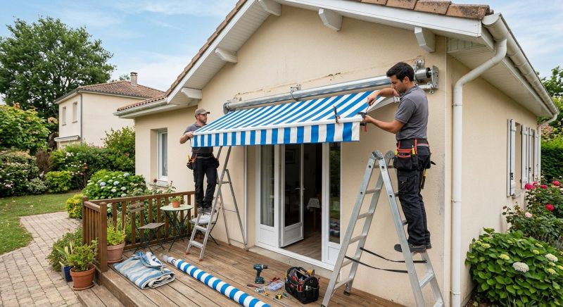 Canvas Awning Installation in Napa, CA
