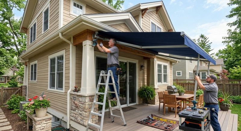 Custom Awnings Installation in Fayetteville, NC