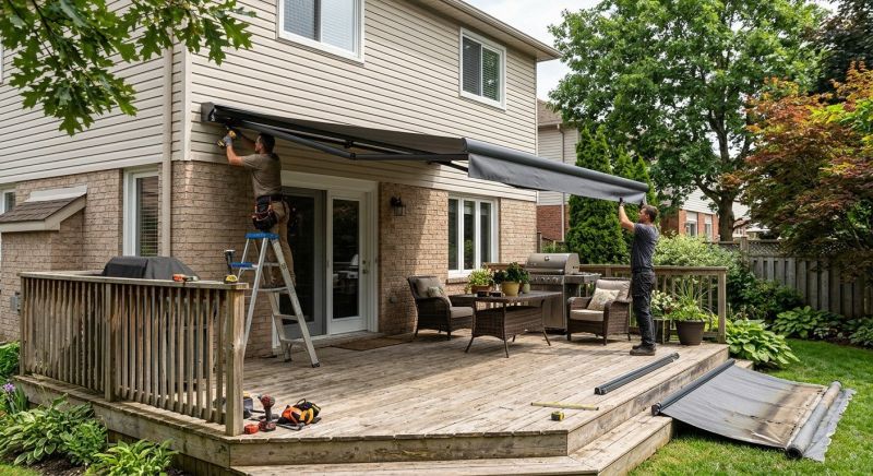 Fabric Awning Replacement in Sonoma County, CA