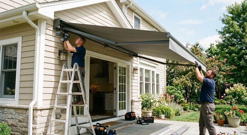 Retractable Awning Replacement in Santa Rosa, CA