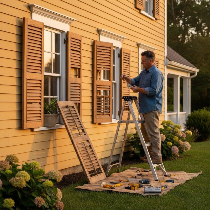 Shutter Latch Replacement in Longmont, CO