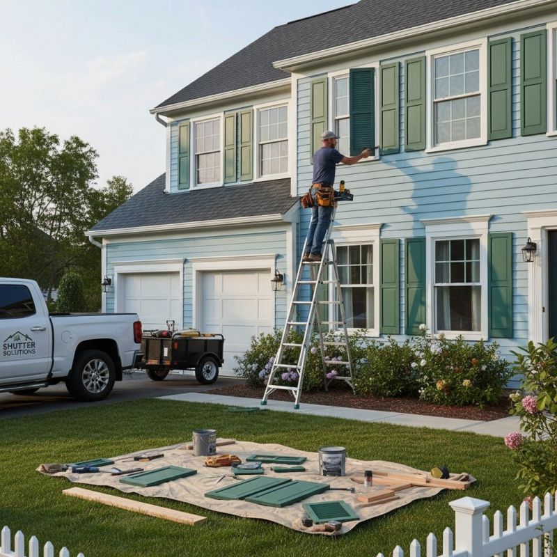 Shutter Latch Replacement in Denver County, CO