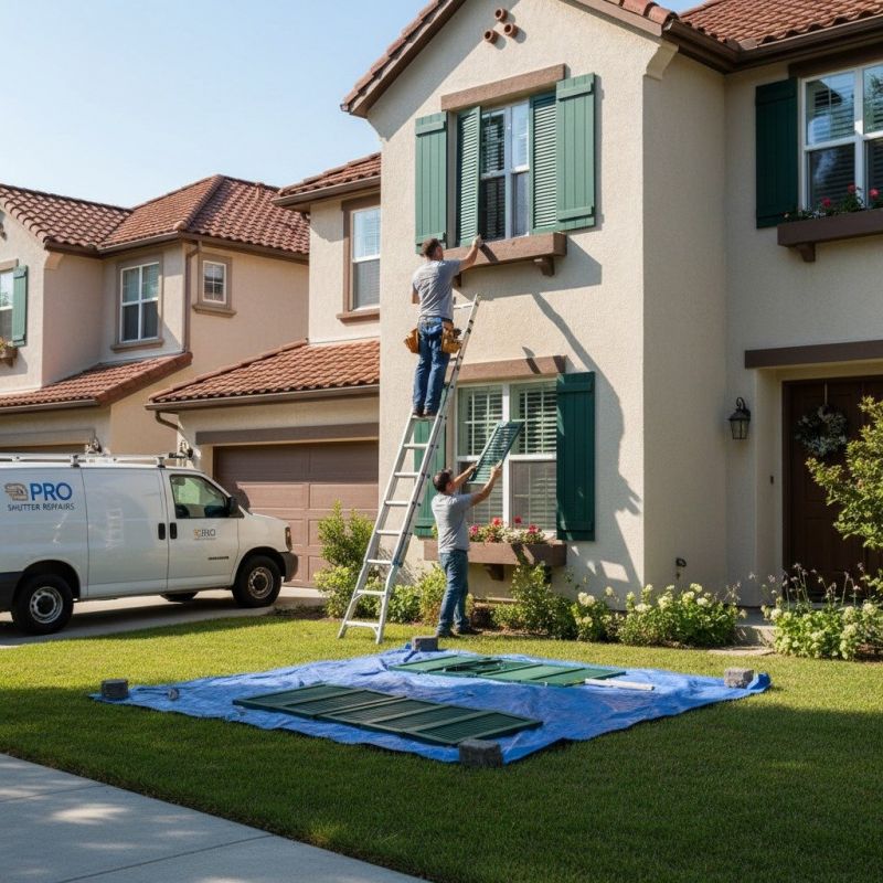 Shutter Reattachment in Denver, CO