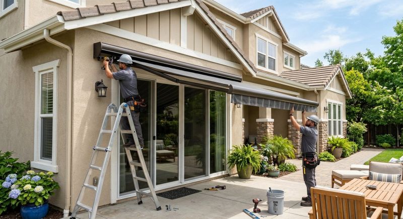 Awning Replacement in Marin County, CA