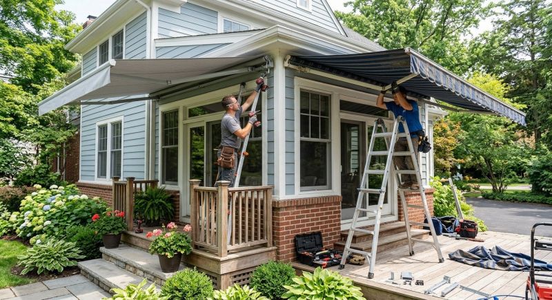 Awning Replacement in Sonoma County, CA