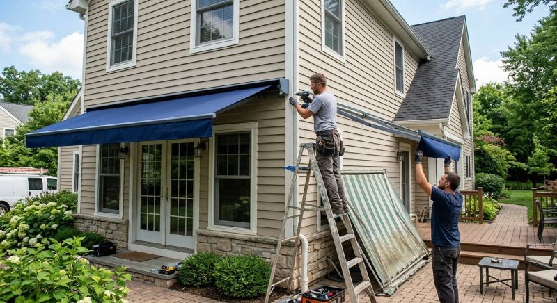 Awning Replacement in Sonoma County, CA