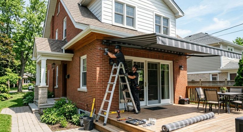 Custom Awnings Installation in Fayetteville, NC