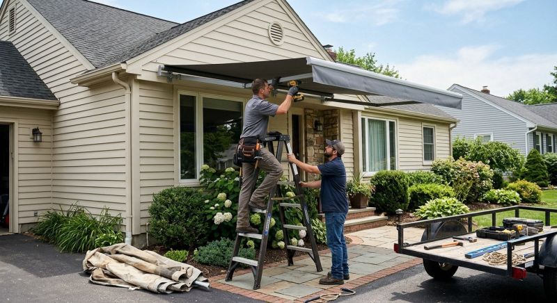 Custom Awnings Installation in Napa, CA