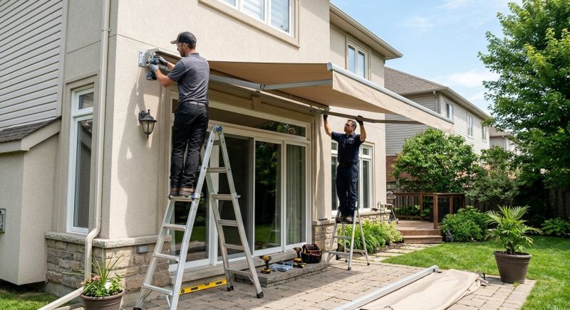Custom Shade Installation in Sonoma County, CA