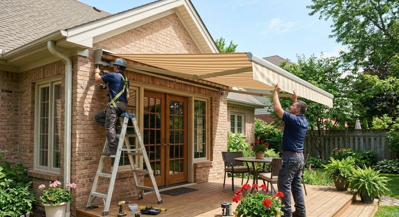Deck Awning Replacement in Napa, CA