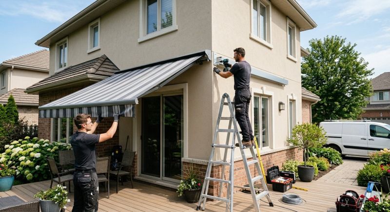Deck Awning Replacement in Sonoma County, CA