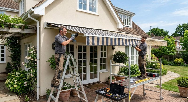 Fabric Awning Replacement in Sonoma County, CA