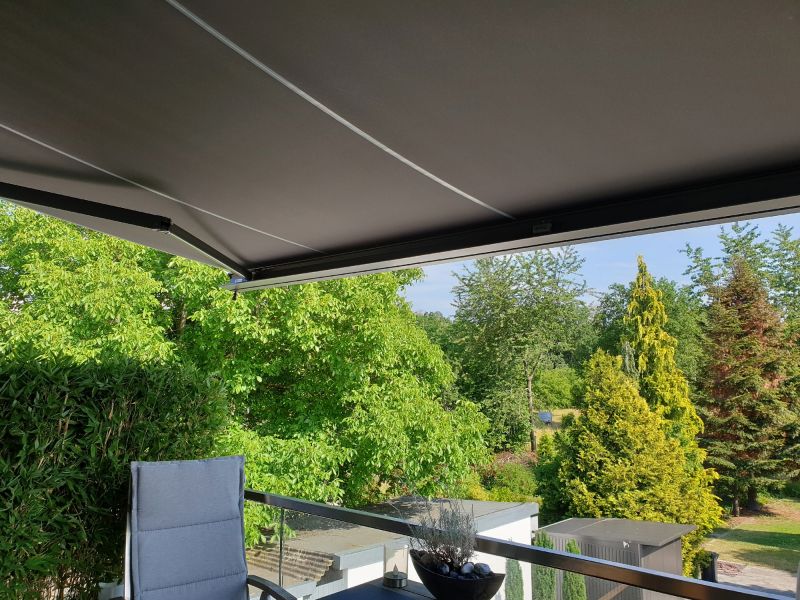 Fabric Awnings in Use