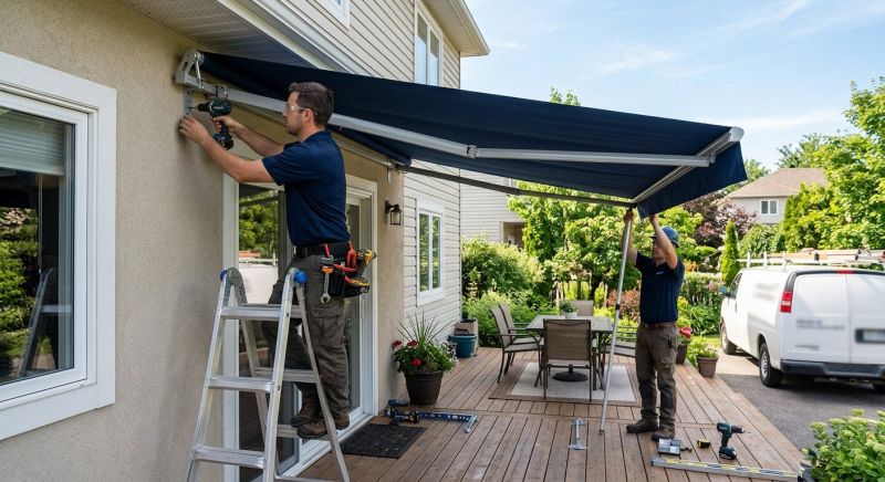 Home Awning Installation in Napa, CA