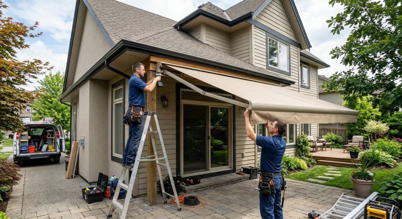 House Awning Installation in Napa, CA