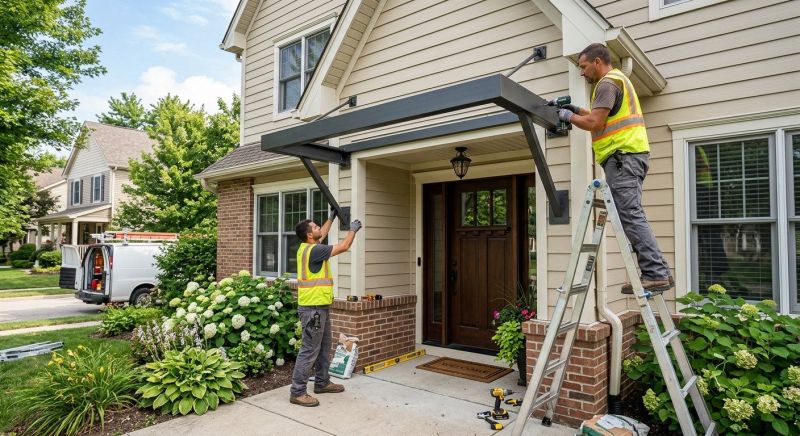 Metal Awning Replacement in Fayetteville, NC