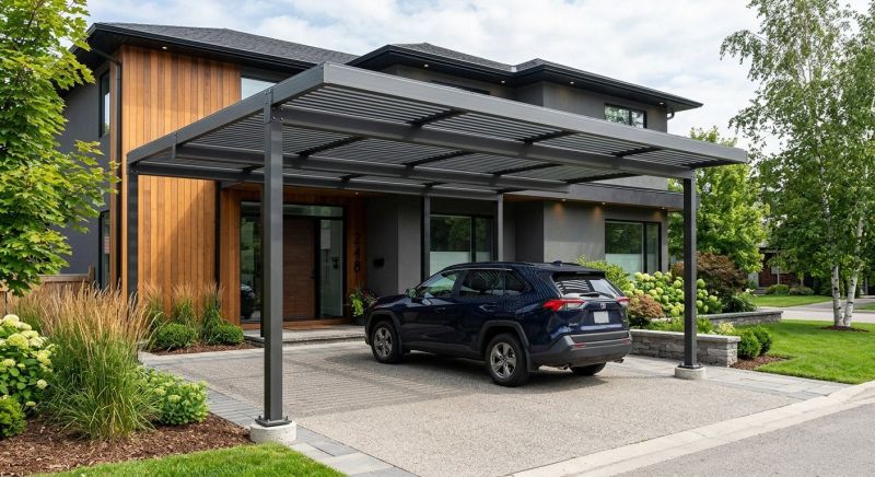 Metal Shade Installation in Napa, CA