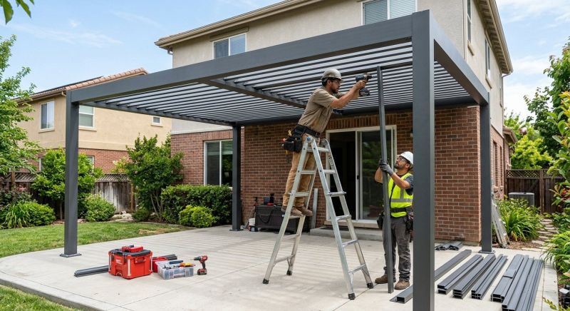Patio Cover Installation in Fayetteville, NC