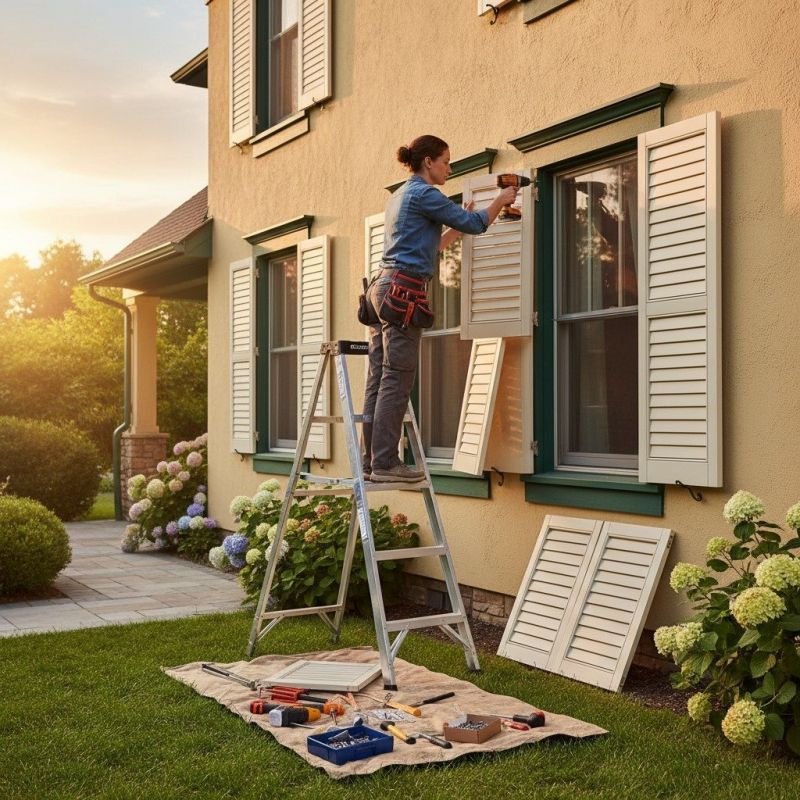 Shutter Handle Repair in Denver, CO
