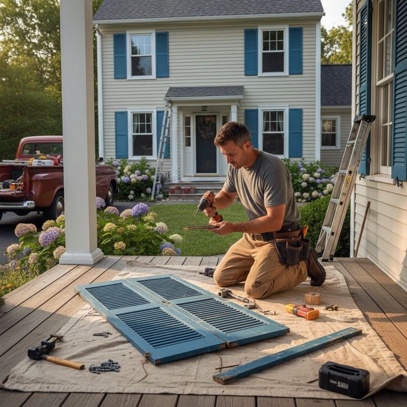 Shutter Louver Repair in Littleton, CO